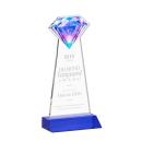 Gemstone Blue Crystal Award
