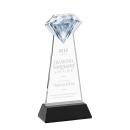 Gemstone Black on Hartford Base Crystal Award