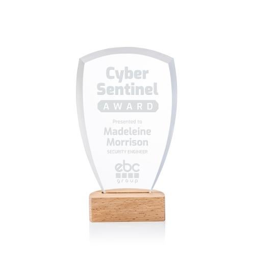 Corporate Awards - Crystal Awards - Hendrick Abstract / Misc Crystal Award