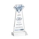 Gemstone Full Color Clear Crystal Award