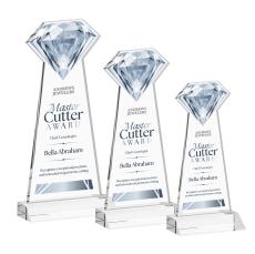 Gemstone Full Color Clear Crystal Award - Crystal Awards