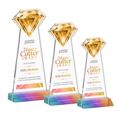 Gemstone Full Color Prismatic Crystal Award - Newest Additions