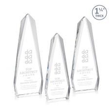 Cheswick Obelisk Crystal Award - Crystal Pillar Awards