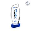 Colorado Full Color Blue on Base Peak Crystal Award
