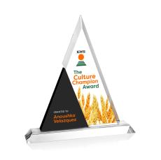 Spokane Full Color Pyramid Crystal Award - Full Color Awards