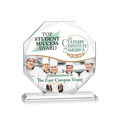 Corporate Awards - Full Color Awards - Kane Full Color Crystal Award