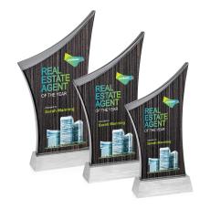 Wilhelm Slatewood Full Color Silver Peak Wood Award - Newest Additions