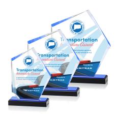 Driffield Full Color Blue Acrylic Award - Quick Trophies and Rush Awards