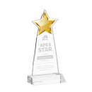 Starlite Clear Star Crystal Award