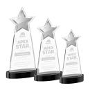 Starlite Black on Alberton Base Star Crystal Award