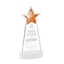 Starlite White on Alberton Base Star Crystal Award