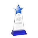 Starlite Blue on Hartford Base Star Crystal Award