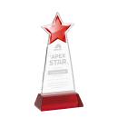 Starlite Red on Hartford Base Star Crystal Award