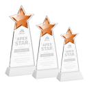 Starlite White on Hartford Base Star Crystal Award