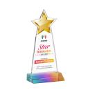 Starlite Full Color Prismatic Star Crystal Award