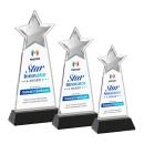 Starlite Full Color Black on Hartford Base Star Crystal Award