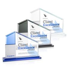 Castlewood Full Color Peak Crystal Award - Newest Additions