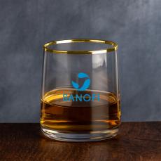 Aberfoyle Gold Rim Whiskey Taster - Imprinted - Corporate Recognition Gifts