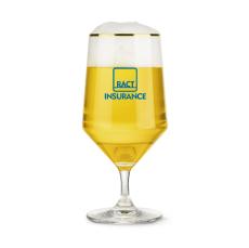 Tucson Gold Rim Beer Glass - Imprinted - Corporate Recognition Gifts
