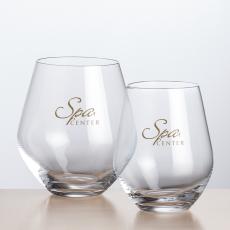 Reina Stemless Wine - Imprinted  - Wine Glasses