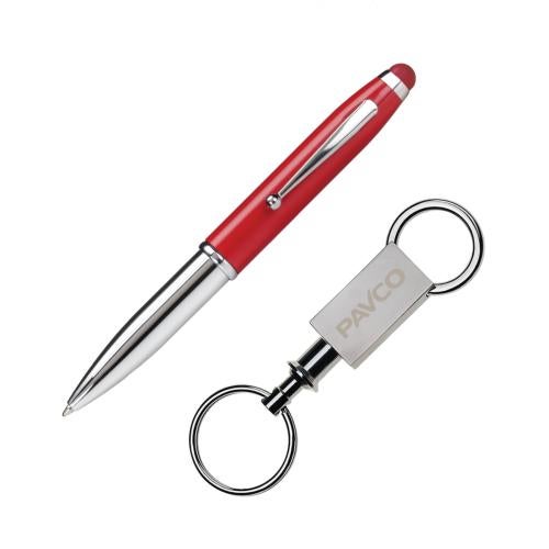 Corporate Recognition Gifts - Executive Gifts - Townsend Pen/Keyring Gift Set