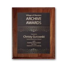 SpectraPrint Plaque - Cove Edge Gold - Corporate Awards