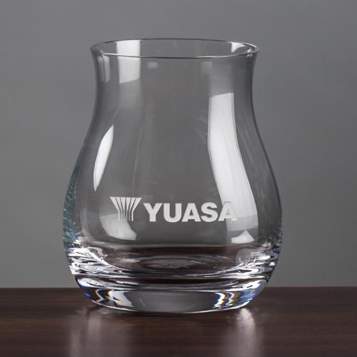 Corporate Recognition Gifts - Etched Barware - Glencairn&reg; Canadian Whiskey - Deep Etch