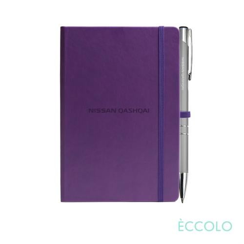 Corporate Recognition Gifts - Executive Gifts - Eccolo&reg; Cool Journal/Clicker Pen - Small