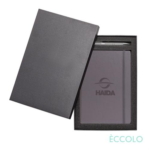 Corporate Recognition Gifts - Executive Gifts - Eccolo&reg; Techno Journal/Clicker Pen Gift Set - (M)