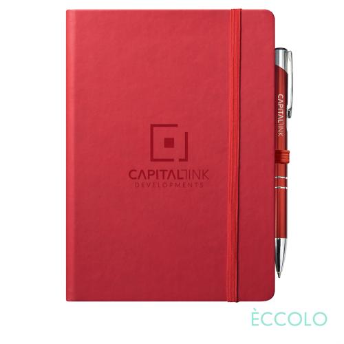 Corporate Recognition Gifts - Executive Gifts - Eccolo&reg; Cool Journal/Clicker Pen - (L)