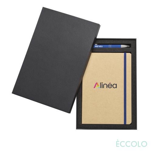 Corporate Recognition Gifts - Executive Gifts - Eccolo&reg; Krafty Journal/Clicker Pen Gift Set