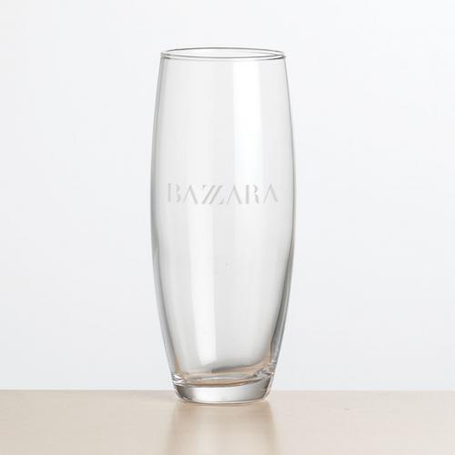 Corporate Gifts, Recognition Gifts and Desk Accessories - Etched Barware - Stanford Stemless Flute - Deep Etch 9oz