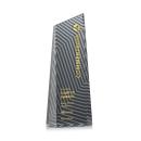 Hallandale Black Obelisk Crystal Award