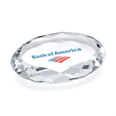 Amherst Full Color Paperweight - Oval - Desk Accessories