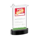 Real Estate Black on Alberton Base Abstract / Misc Crystal Award