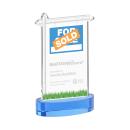Real Estate Sky Blue on Alberton Base Abstract / Misc Crystal Award