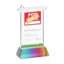 Real Estate Prismatic on Hartford Base Abstract / Misc Crystal Award