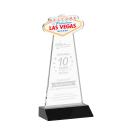 Las Vegas Black Abstract / Misc Crystal Award