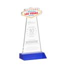 Las Vegas Blue Abstract / Misc Crystal Award