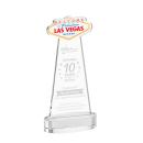 Las Vegas Clear on Alberton Base Abstract / Misc Crystal Award