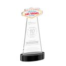Las Vegas Black on Alberton Base Abstract / Misc Crystal Award