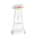 Las Vegas Clear on Hartford Base Abstract / Misc Crystal Award