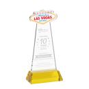 Las Vegas Gold on Hartford Base Abstract / Misc Crystal Award