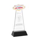 Las Vegas Black on Hartford Base Abstract / Misc Crystal Award
