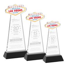 Las Vegas Black on Hartford Base Abstract / Misc Crystal Award - Newest Additions