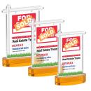 Real Estate Full Color Amber on Alberton Base Abstract / Misc Crystal Award