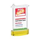 Real Estate Full Color Gold on Alberton Base Abstract / Misc Crystal Award