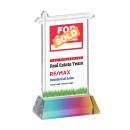 Real Estate Full Color Prismatic on Hartford Base Abstract / Misc Crystal Award