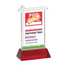 Real Estate Full Color Red on Hartford Base Abstract / Misc Crystal Award