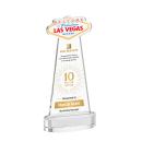 Las Vegas Full Color Clear on Alberton Base Abstract / Misc Crystal Award